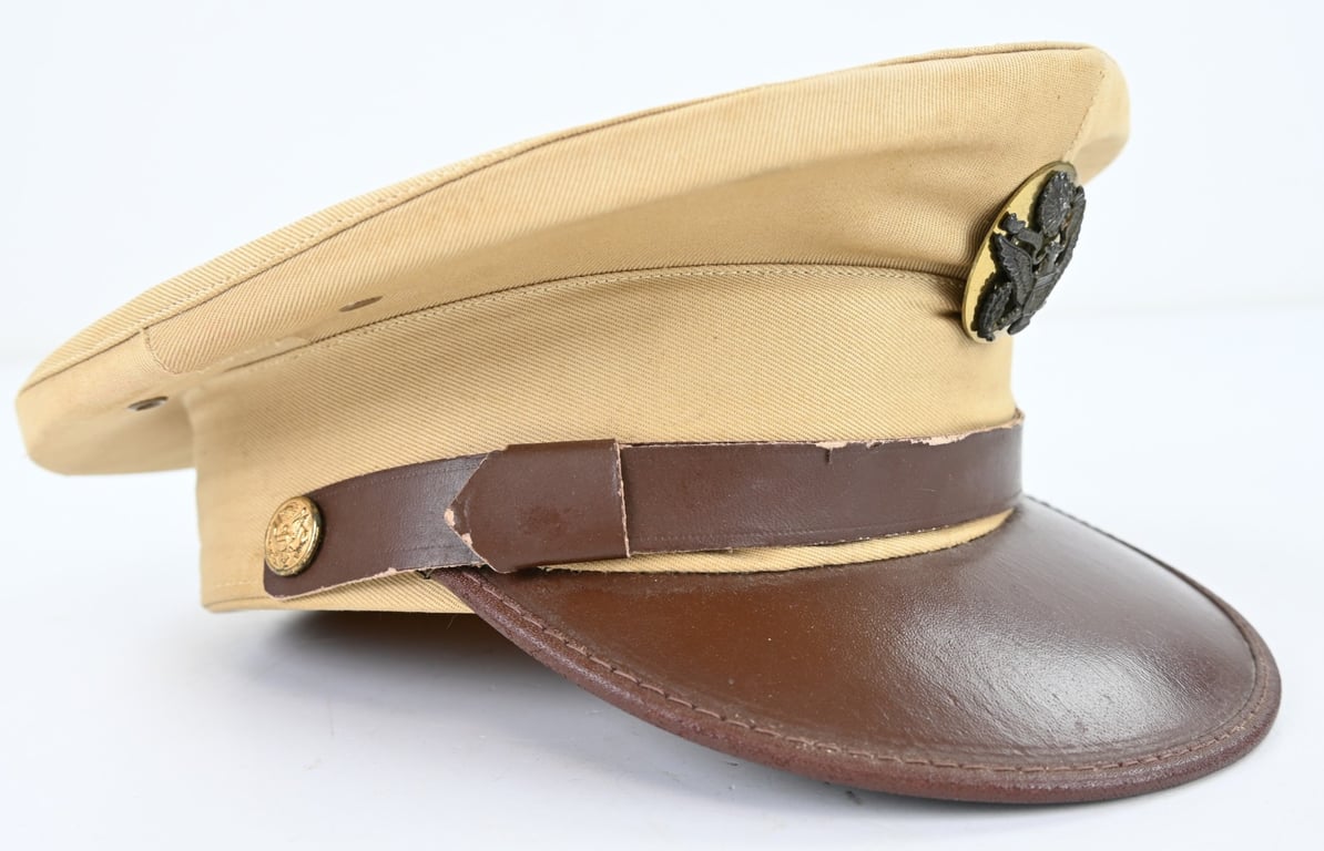US WW2 EM Summer Visor Cap.
