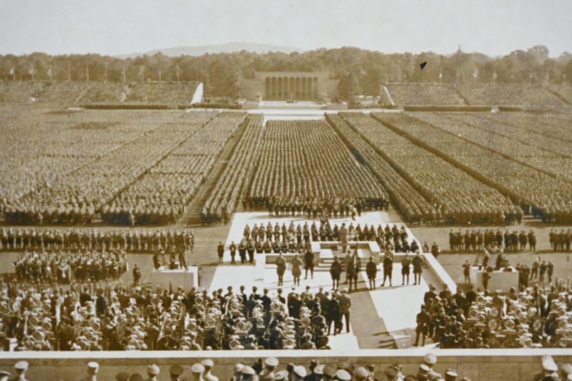 German Picture of the NSDAP Meeting Nurnberg
