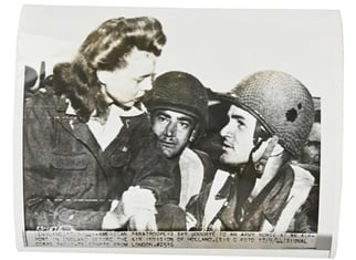 US WW2 Press Photo 'Operation Market Garden'