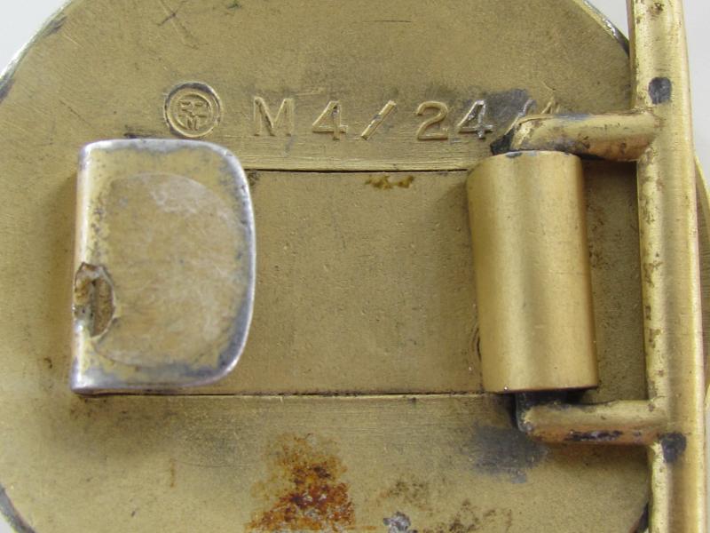 NSDAP Political Leader's Belt Buckle RZM M4/24