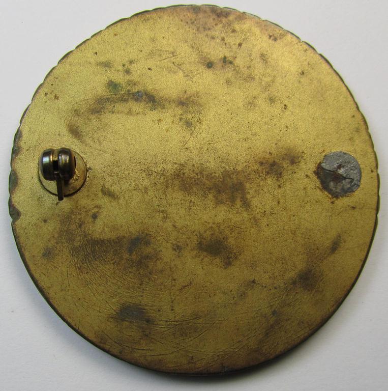 Attractive - and truly very detailed! - special-class, shooting-contest-related award or: 'Veranstaltungs-Abz. des Standschützenverbandes Tirol-Vorarlberg' depicting the text: 'Landesschiessen 1940 - Armeegewehr-Meisterklasse'