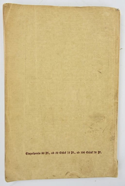 German Book Alfred Rosenberg 'An die Dunkelmanner Unsere Zeit'