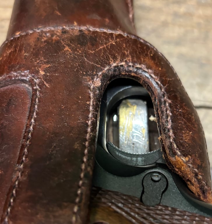 Private Purchase 1914 Audley Patent Colt M1911 Safety Holster