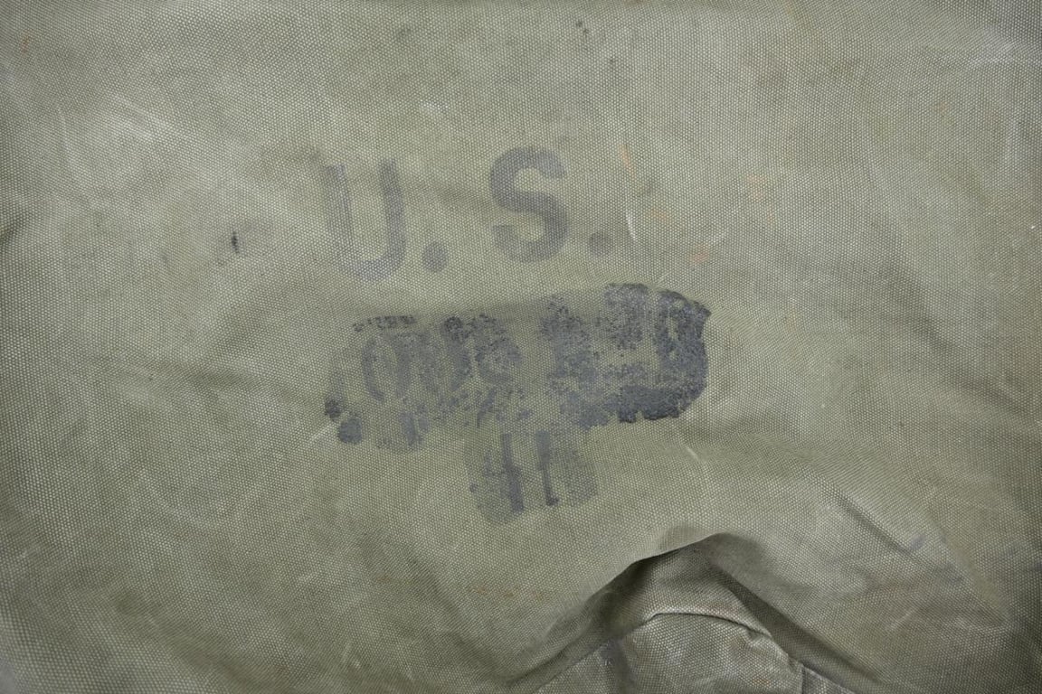 US WW2 Named Kitbag Ralph C. Manuel