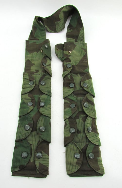 Fallschirmjäger Splittertarn K98 bandoleer (1942)