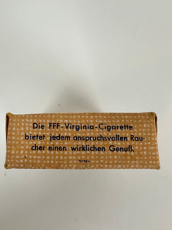 WW2 German "FFF" Virginia cigarettes