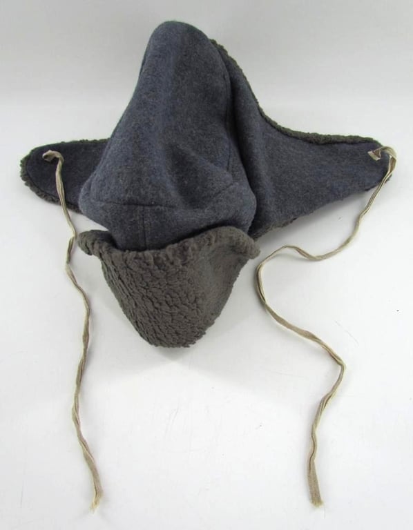 Luftwaffe Winter Fur Cap Maker Marked and LBA Stamp....Mint