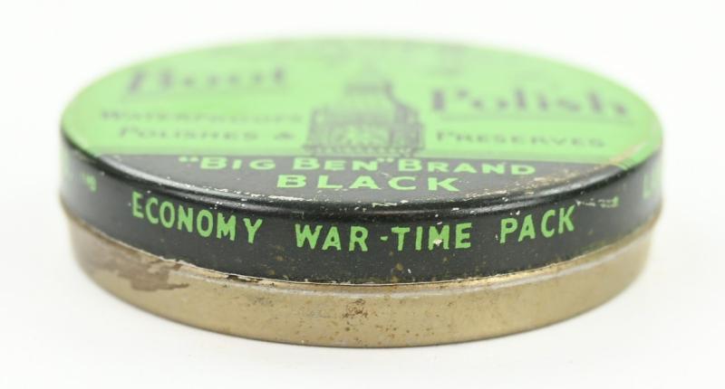 British WW2 Boot Polish Tin Can