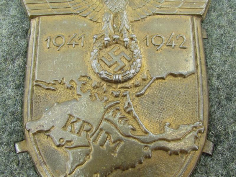 Wehrmacht (Heer) Krim Shield, by Rudolf Souval