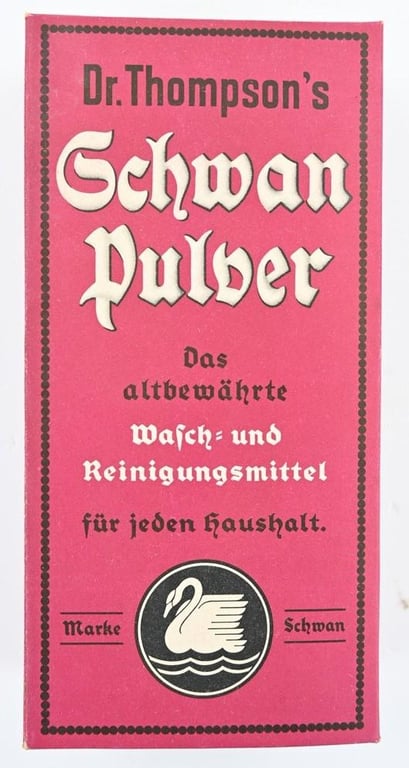 German Third Reich Era Dr.Thompsons' Schwan-Pulver