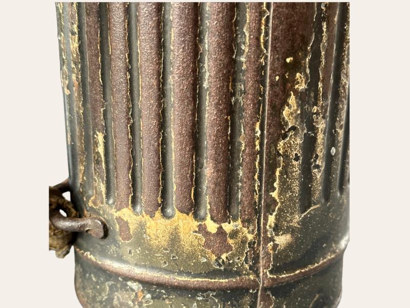 Camouflaged Gasmask Canister