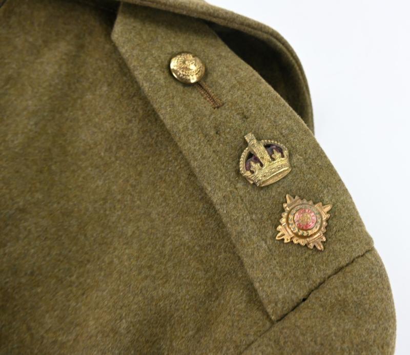 British WW2 RAMC Uniform Grouping 'Lt. J.B. Arthur'