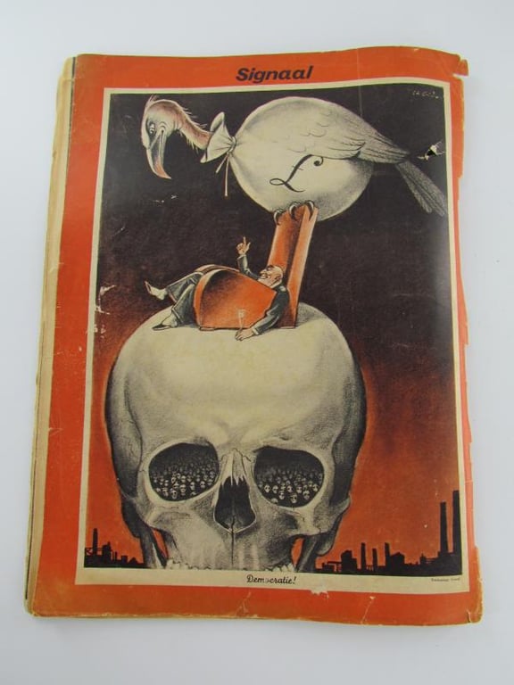 Signal German War Time magazine No 4 1941....Dutch