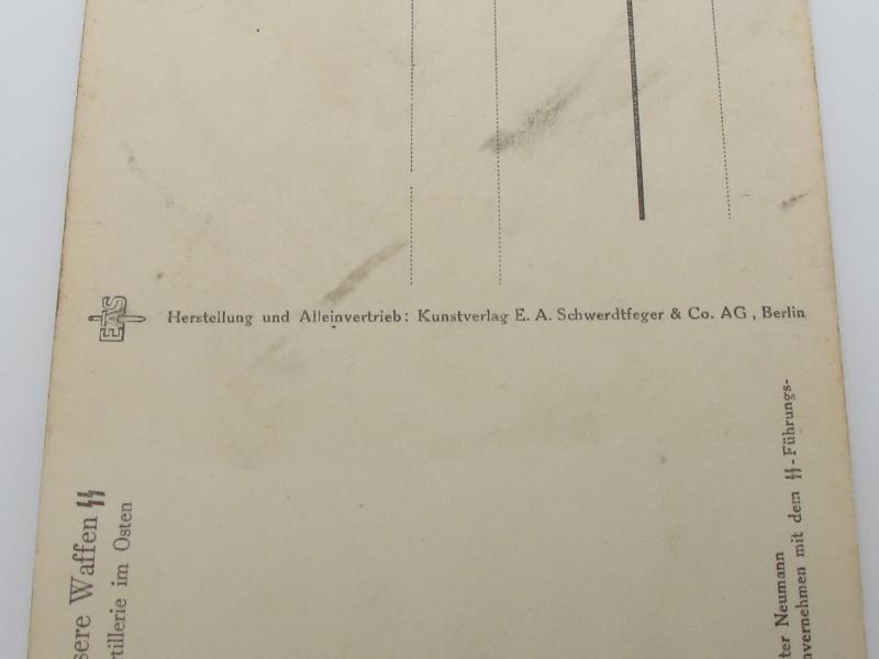 Postcard : Unsere Waffen-SS