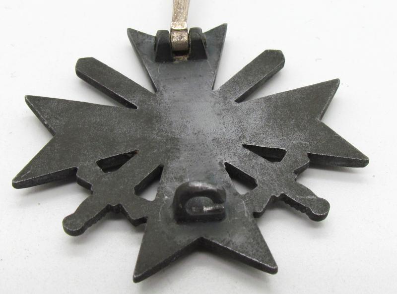 War Merit cross (KVK) first class “62” in Case