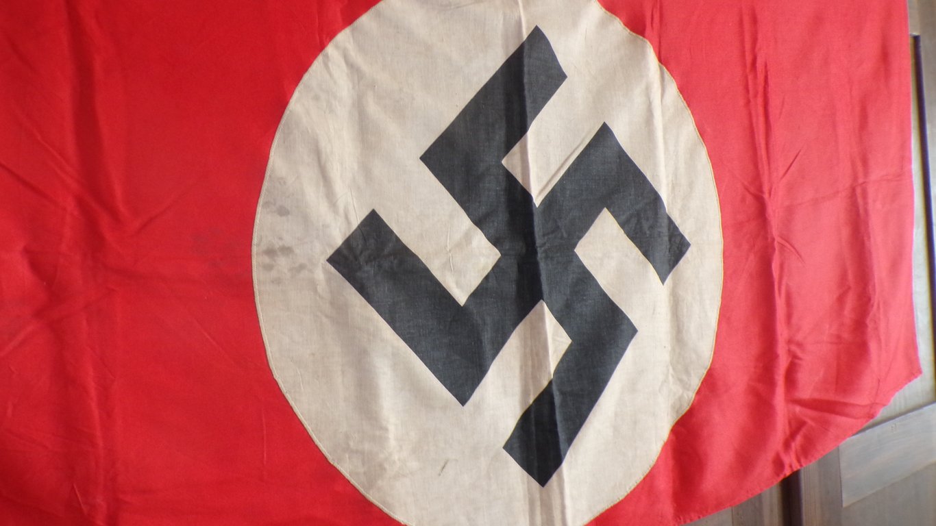 Single side "Glanzstoff" party banner