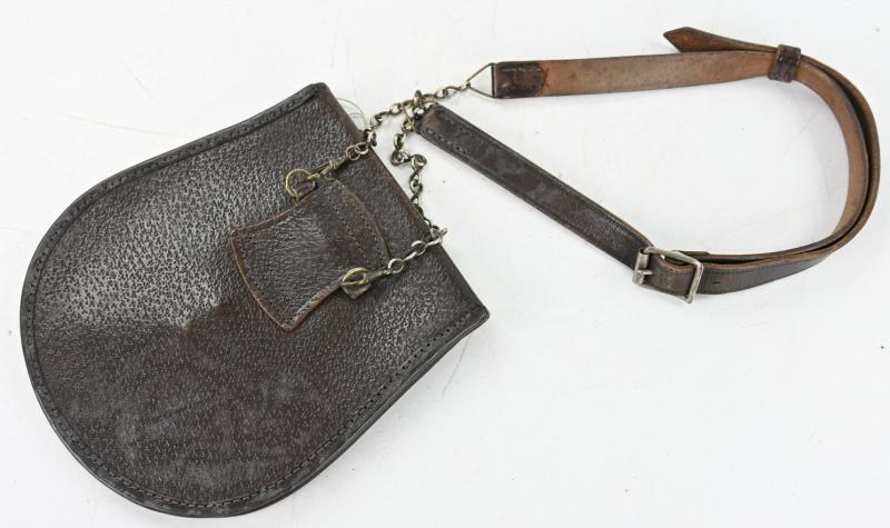British WW2 Officer's Leather Sporran Gordon Highlanders