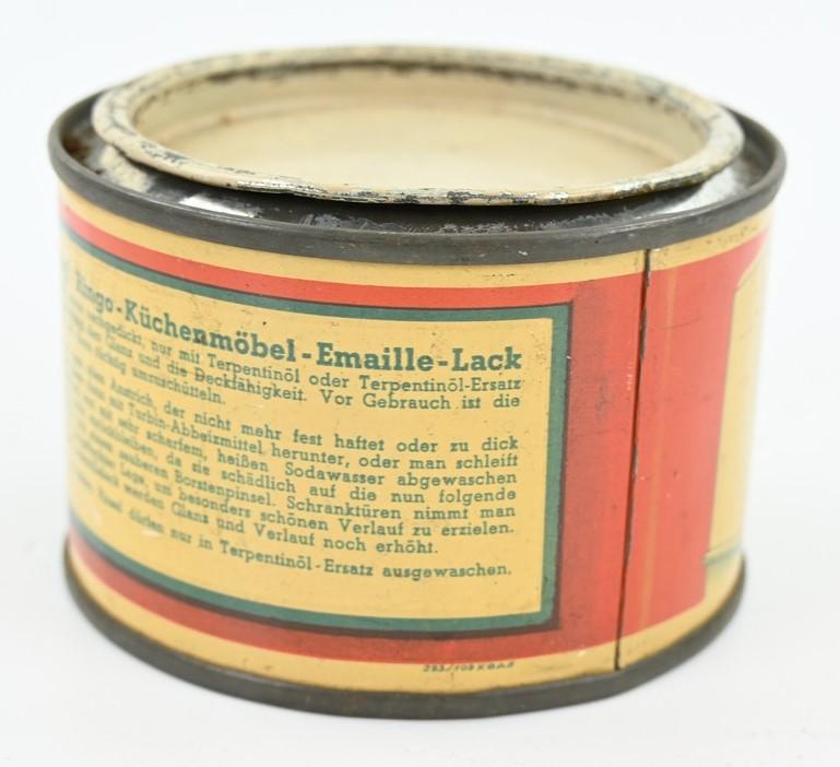 German Third Reich era Tin can Enamel Paint