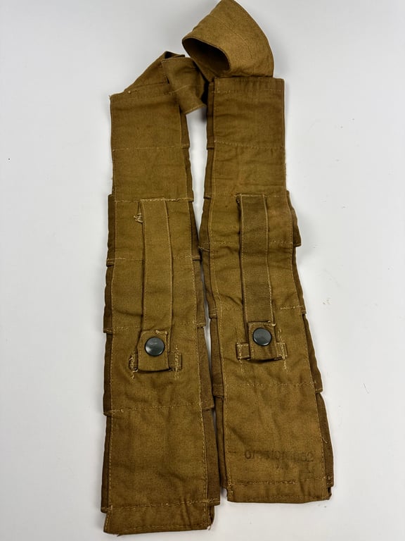 Orginal WW2 German Fallschirmjager Tan bandoleer 1944