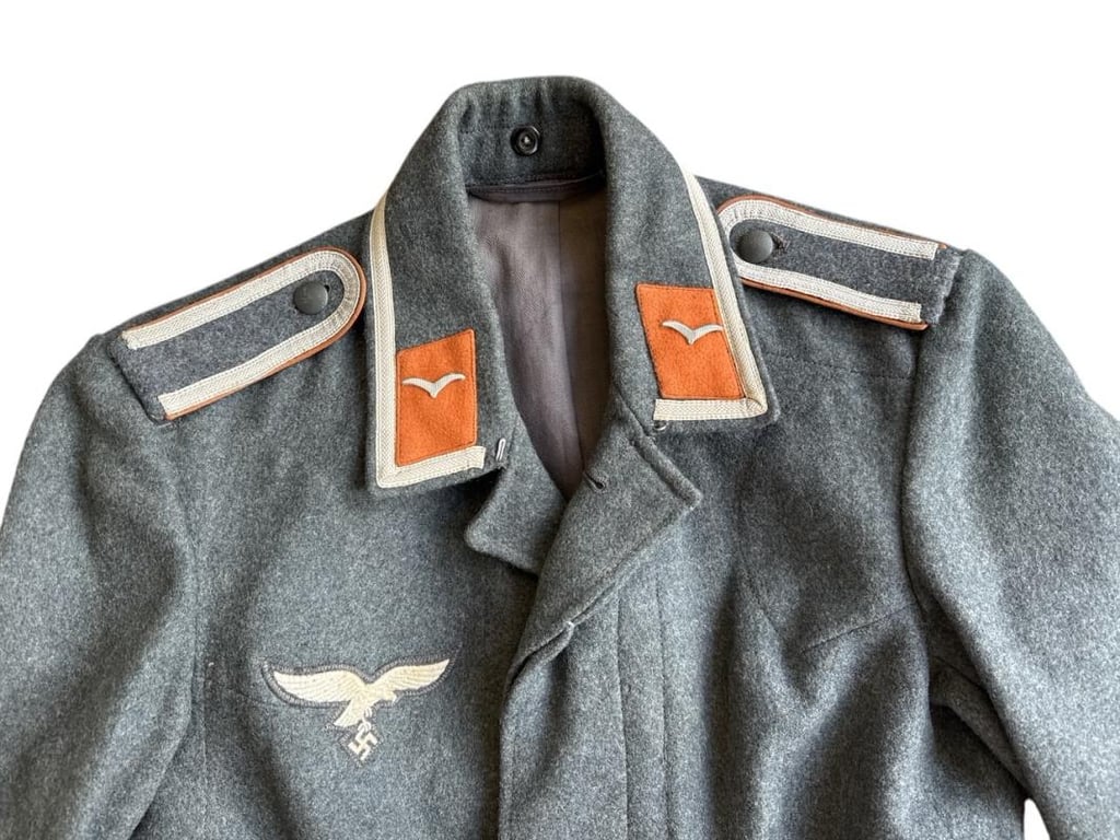 Luftwaffe Signals ( Nachrichten ) NCO Fliegerbluse with Afrika Cufftitle