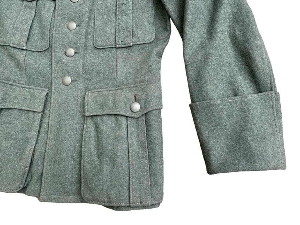 Wehrmacht M36 Officer ( Major ) Panzerzug ( Armoured train ) Tunic with insignia