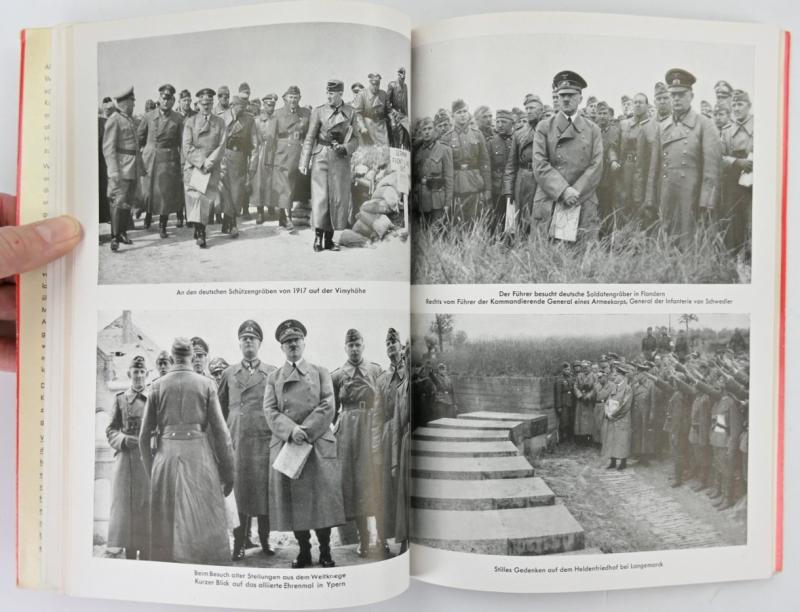 German Book Adolf Hitler 'Mit Hitler im Westen'