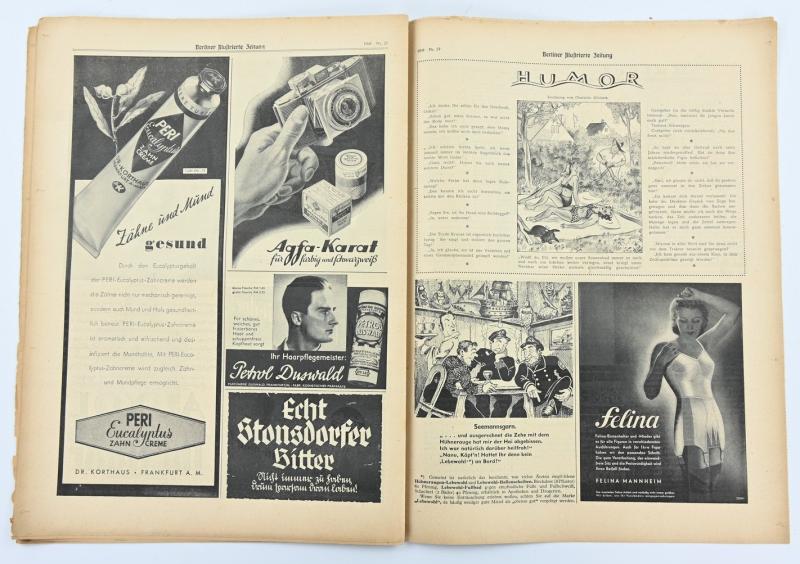 German Berliner Illustrierte Zeitung Newspaper 1941
