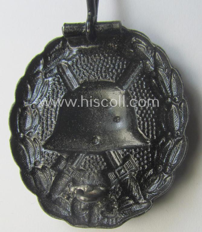 WWI-pattern black-class wound-badge (ie.: 'Verwundeten Abz. in Schwarz')