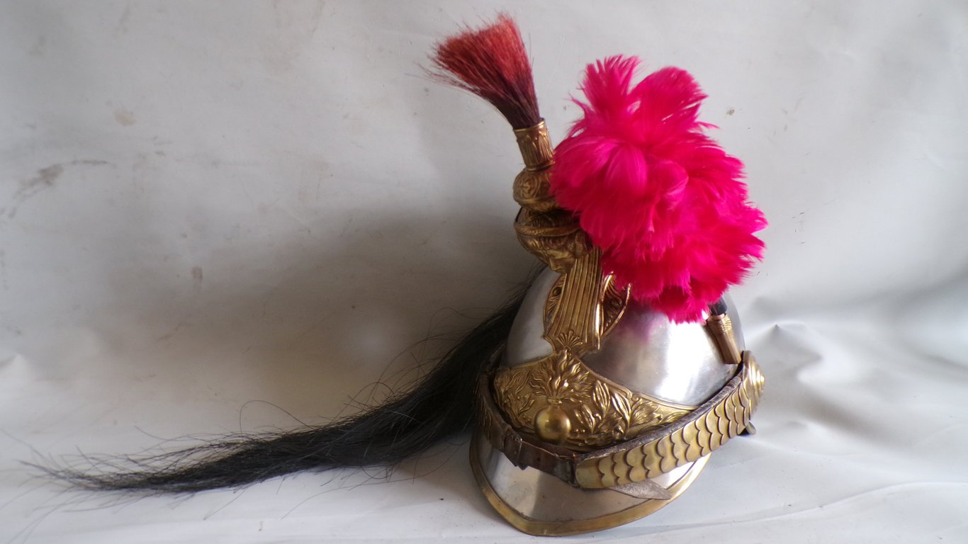 French M1874 Matching Cuirasse and Helmet