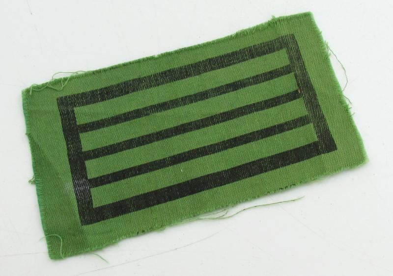 Printed Wehrmacht ( Heer ) camouflage rank patch