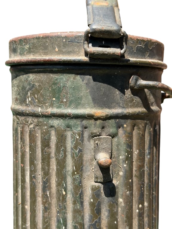 Camouflaged Gasmask Canister