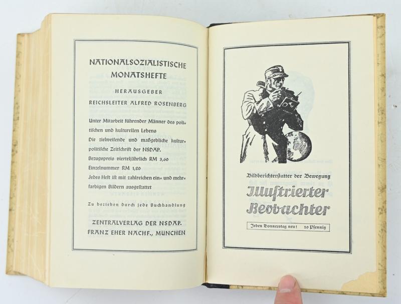 German Adolf Hitler Mein Kampf Book 1938