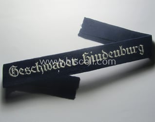 Truly worn, WH (Luftwaffe) cuff-title ie. armband (ie....