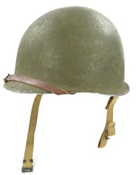 US WW2 M1 Fixed Bale Helmet 'Schlueter' War...