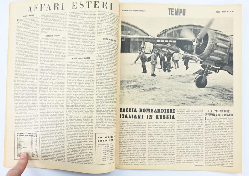 German/Italian Magazine 'Tempo' 1943