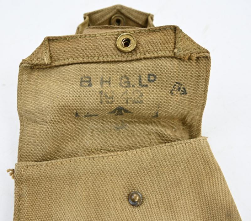 British WW2 Revolver Holster with Ammo Pouch