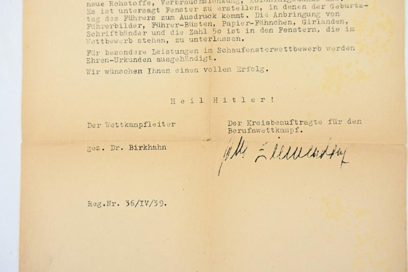 German Third Reich Arbeitsfront Competition Paper