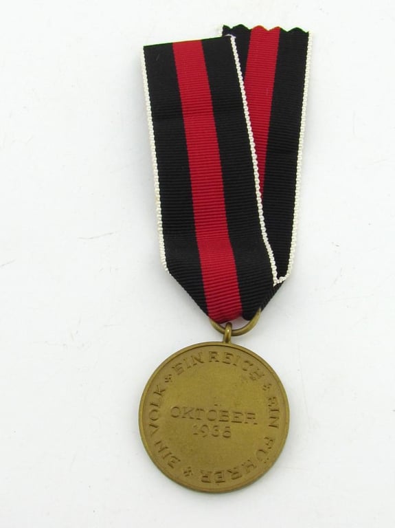 German 1 October 1938 Medal