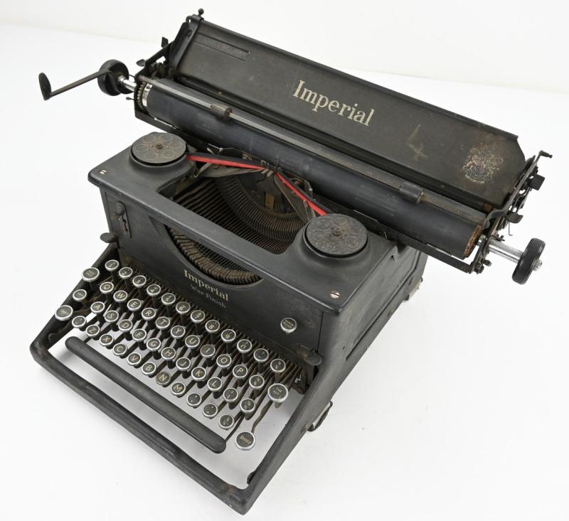 British WW2 Imperial 50 TypeWriter 'War Finish'