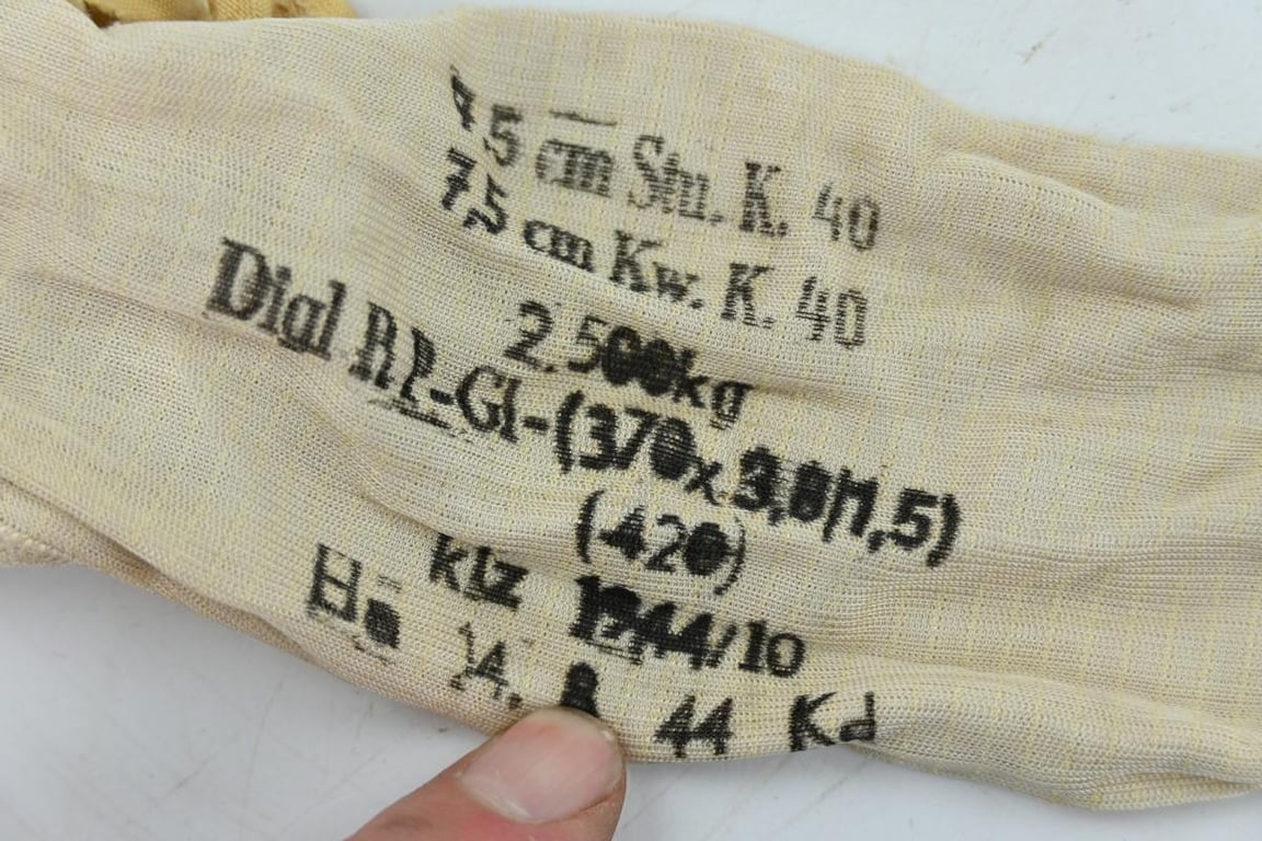 German WH Shell Powder Bag 7,5cm KWK40