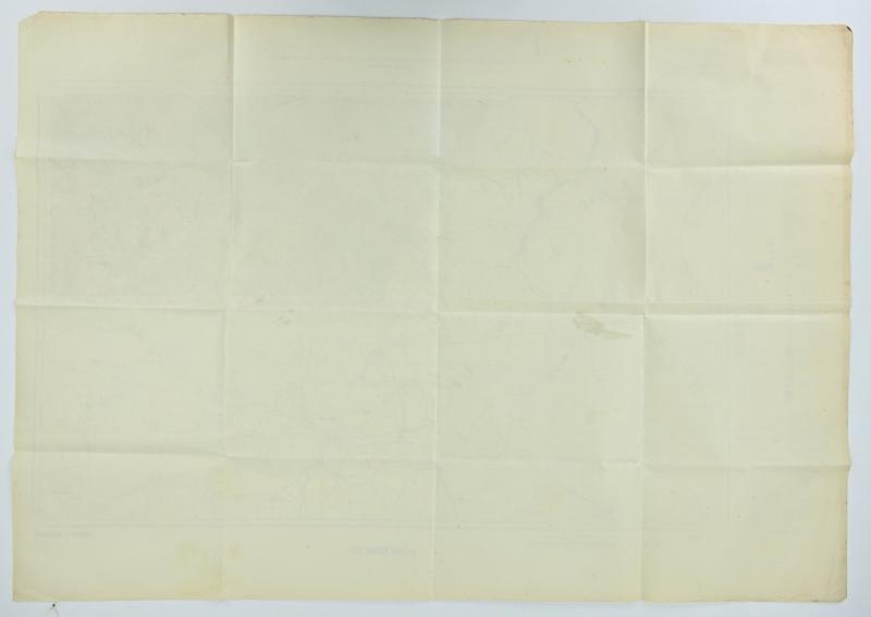 German WH Mapcard of Gemmenich Belgium