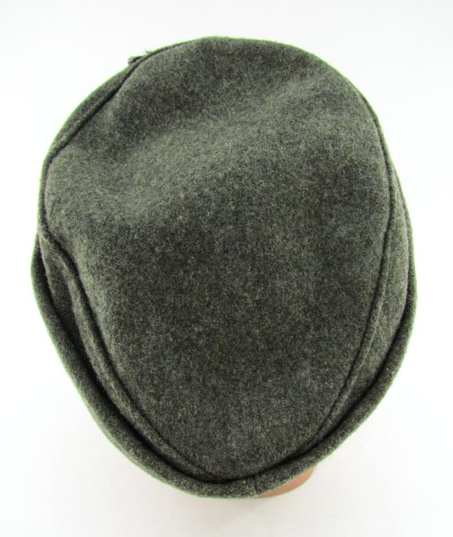 Late war Italian made double button Heer M43 field cap