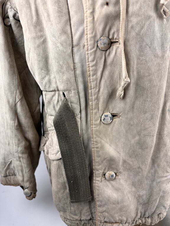 WW2 German Wehrmacht Reversible Camouflage Winter Parka.