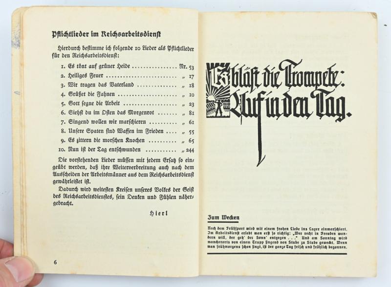 German RAD Marching Songbook