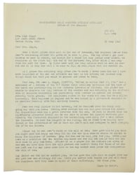 US WW2 Chaplain Letter 101st Airborne Division Mother...