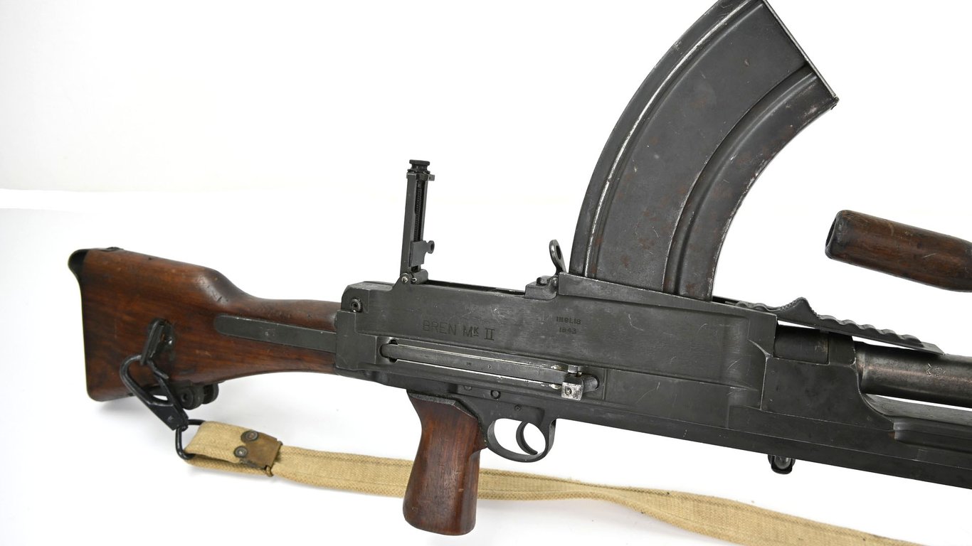 Canadian WW2 Bren MK 2 Machine Gun 1943