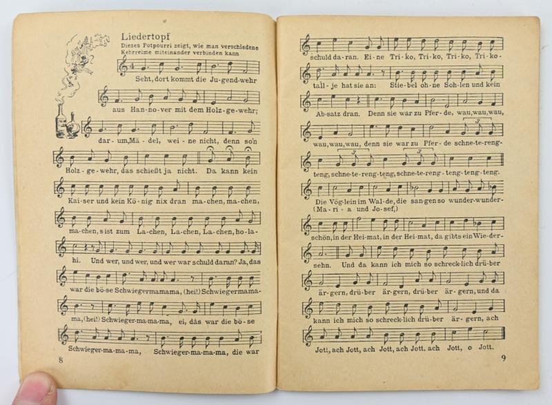 German Hitler Youth Songbook