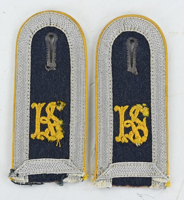 German LW NCO Kriegschule Shoulderboards