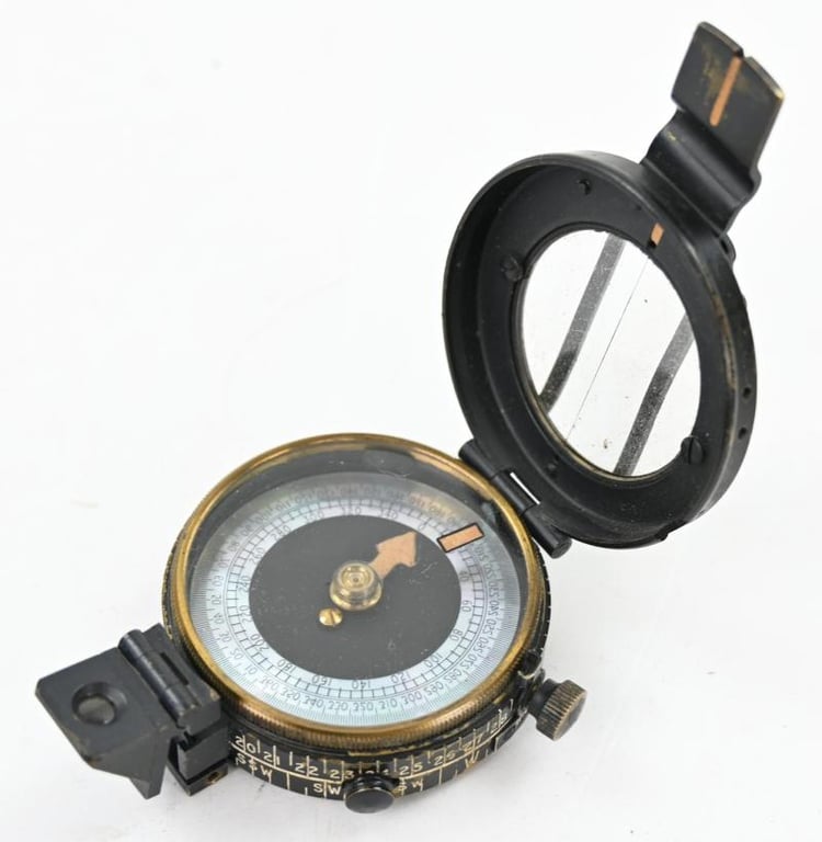 British WW2 Army Marching Compass