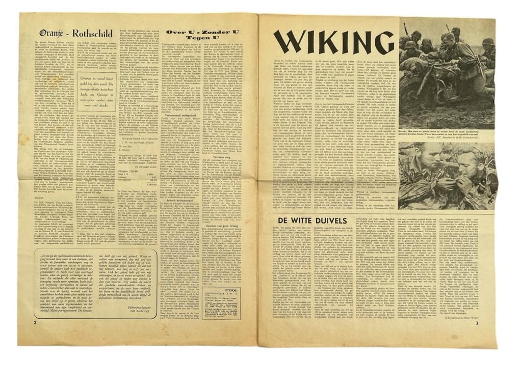 Dutch Waffen SS Newspaper – Storm SS No 2 April 16th 1943